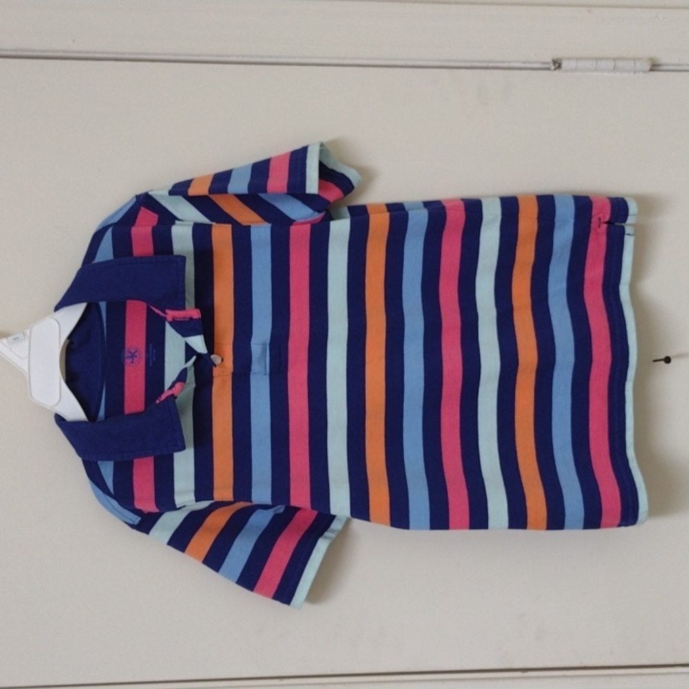 J Khaki Short Sleeve Polo Shirt